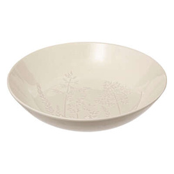 Elsa mély leveses tányér, kerámia, mező virágmintával, Ø 21 cm