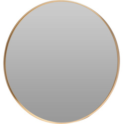 Kerek arany tükör, Ø 50 cm
