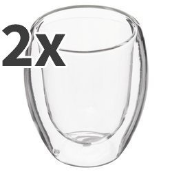 Espresso poharak készlet, 2 x 100 ml, Secret de Gourmet