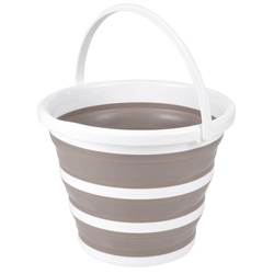 Összecsukható vödör, 10 L, szilikonból