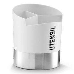 ZELLER evőeszköztartó, fehér