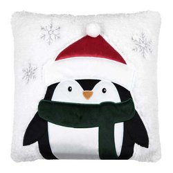 Karácsonyi párna pingvinnel, EDGAR, 40 x 40 cm