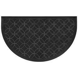 GALETS gumiszőnyeg az ajtó elé, félhold, 45 x 75 cm