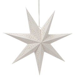 Ablakdísz, papírcsillag, 45 cm