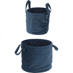 Bársony tárolódobozok, 2 darab