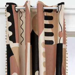 WAVY BLISS gyűrűs függöny, 140 x 260 cm