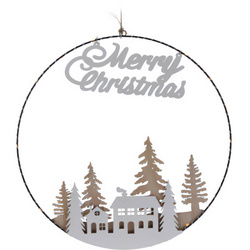 LED-es függeszthető karácsonyi dísz, Ø 40 cm