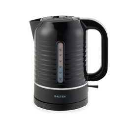 SALTER fekete elektromos vízforraló 3000 W, 1,7 l