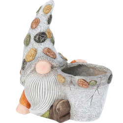 Kerti virágcserép törpével