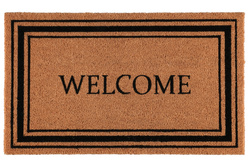 LINE kókuszszálas lábtörlő, 45 x 75 cm