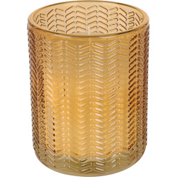 Üvegben lévő gyertya, 12 cm