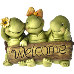 Dekoratív figura felirattal, 35 x 20,5 x 28 cm