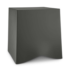 Fürdőszobai műanyag szék, BRIQ, KOZIOL, pamut fehér