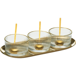 9 cm átmérőjű tálkák szettje szolgálatához