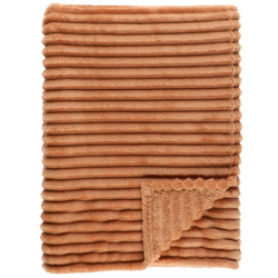 MORRIS csíkos poliészter takaró, 140 x 200 cm