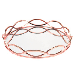 Tükör tálca, Ø 23 cm