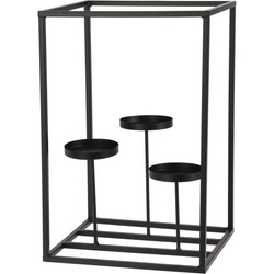Tealight tartó, 36 cm, fém