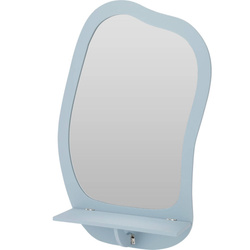 Gyerekszoba tükör kényelmes polccal a kincseknek, 40 x 11 x 60 cm