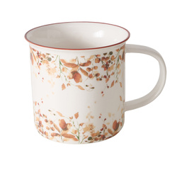 Porcelán bögre, kézzel festett, BERNADA, 320 ml