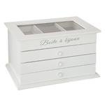 BIJOUX ékszertartó doboz 3 fiókkal