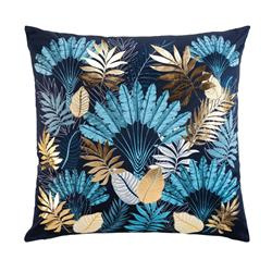 PANAZIO bársonyos díszpárna huzat, 60 x 60 cm