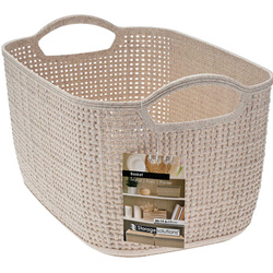 Műanyag szervezőkosár, 30 x 19,5 x 17 cm