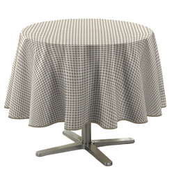 Kerek MINI VICHY terítő, Ø 160 cm, kockás