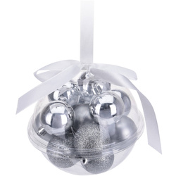 Karácsonyi díszek, 12 darab, Ø 3 cm