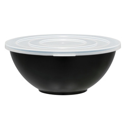 Műanyag tál fedővel, 780 ml