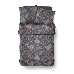 Pamut ágynemű, paplan és 2 párna, 220 x 240 cm, LULUS