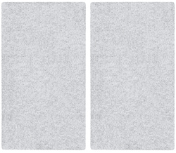 Átlátszó üveg védőlapok a tűzhelyre, 2 darab, Allstar