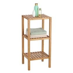 Bambusz fürdőszobai polc, 37 x 33 x 80 cm