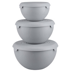 Három tál fedéllel, 1,5l, 3l, 6l