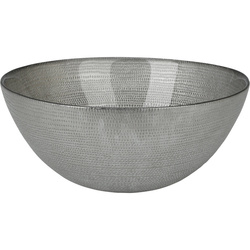 Dekoratív üveg tál, Ø 21 cm