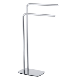 Két lépcsős krómozott törölközőtartó, IRIA, WENKO