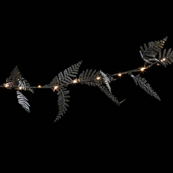 Beltéri fényfüzér növényi mintával, 25 LED-del