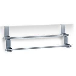 Kétkarú törölközőtartó, ajtóra akasztható, ZELLER