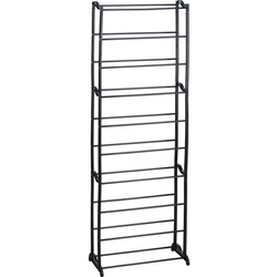 Nagy cipőpolc, 10 szint, 130 cm