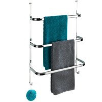 Krómzott IRPINIA, WENKO ajtóra akasztható törölközőtartó, ezüst színű