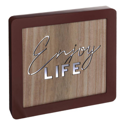 Fényes felirat elegáns keretben