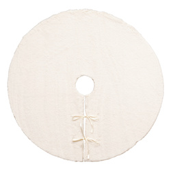 Szőrmés szőnyeg a karácsonyfához, Ø 90 cm