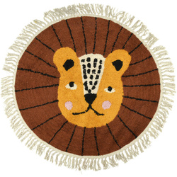 Gyerek szőnyeg bojtokkal ANIMALS, Ø 90 cm