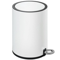 Fürdőszobai kosár, szemetes - 3 l, WENKO, fehér