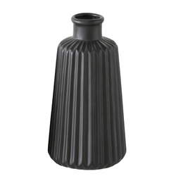 Dekoratív csíkos kerámiaváza ESKO