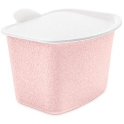 Szerves hulladékgyűjtő edény, BIBO szemetes, kis szemetes, 3 l, KOZIOL, szerves rózsaszín
