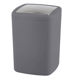 BARCELONA L fürdőszobai kosár, WENKO, antracit színű