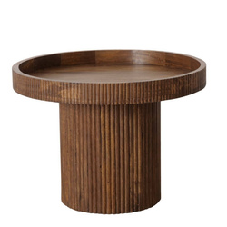 Riffla mangófából készült kávézóasztal, 45 x 60 cm