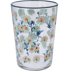 Virágmintás nagy üveg, 510 ml