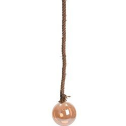 LED karácsonyi dísz zsinóron, Ø 15 cm