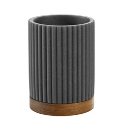 Csíkos NIAGARA fürdőpohár, 8 x 10,8 cm